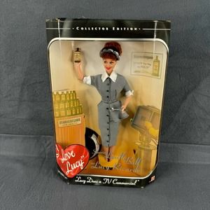 Lucille Ball Doll Lucy TV Commercial 1997 Collectors Edition Mattel
